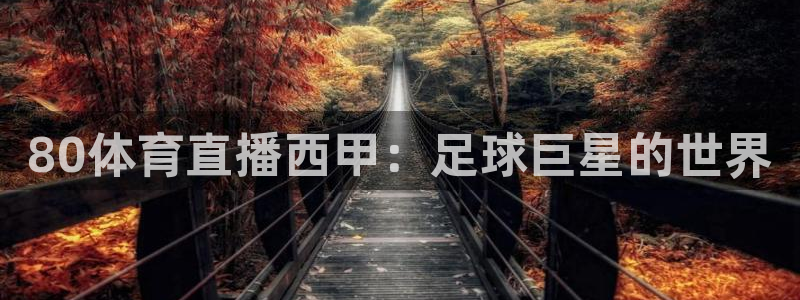 80体育直播西甲：足球巨星的世界