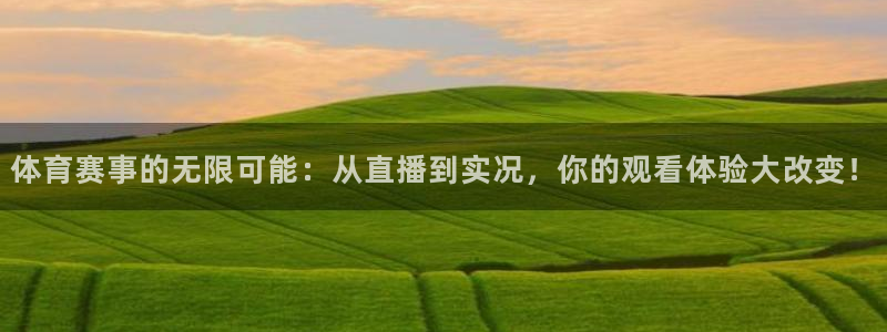 体育赛事的无限可能：从直播到实况，你的观看体验大改变！